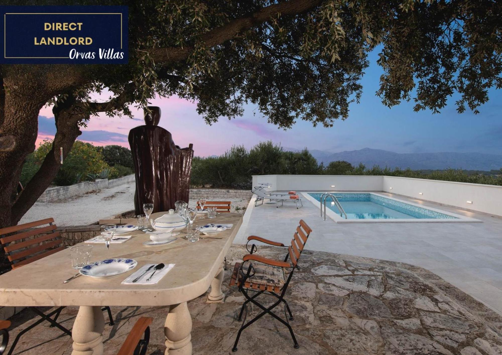 Villa Dubrava Tranquil Retreat Nestled In An Olive Grove For Serene Escapes Pucisca Εξωτερικό φωτογραφία