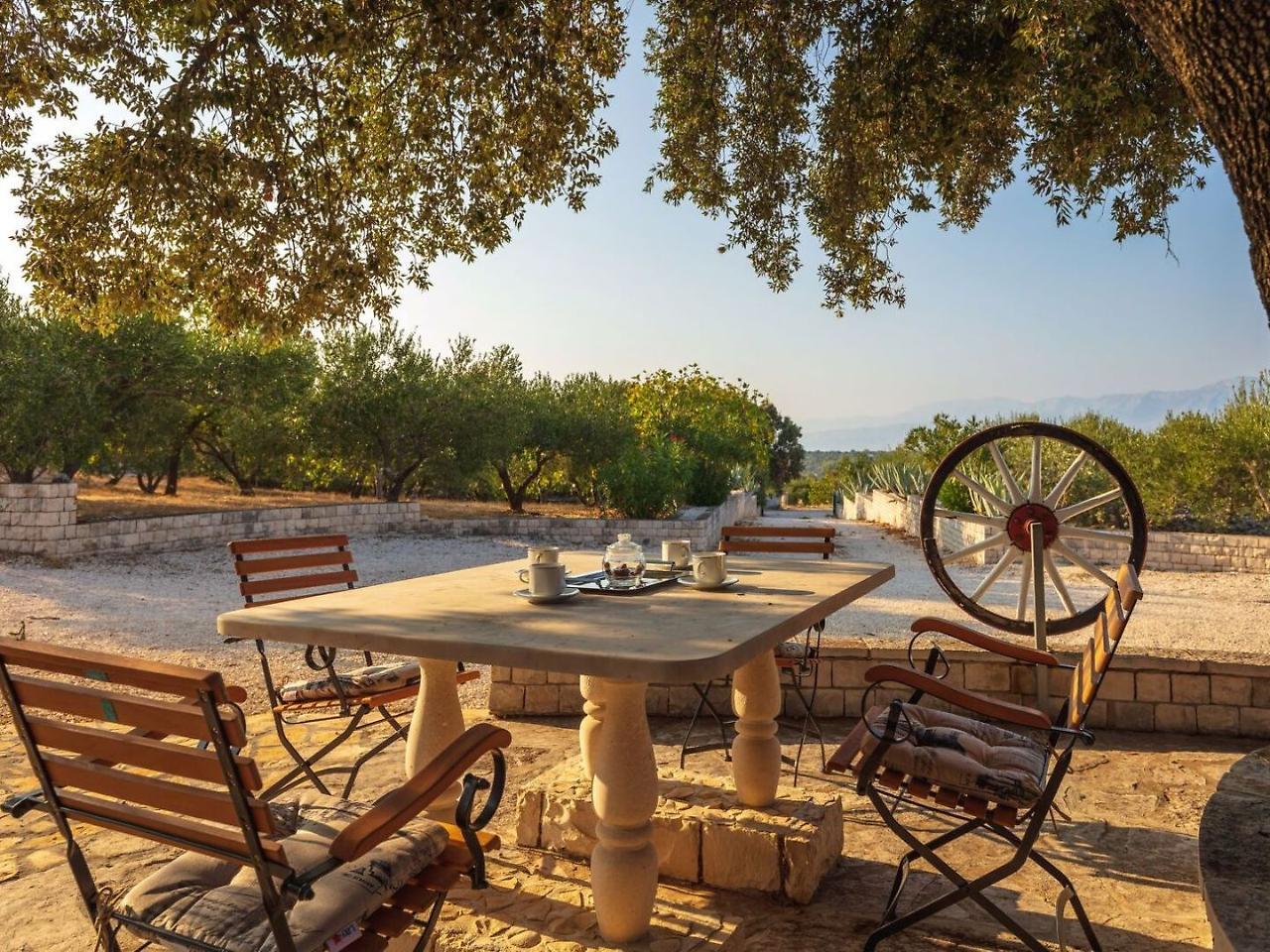 Villa Dubrava Tranquil Retreat Nestled In An Olive Grove For Serene Escapes Pucisca Εξωτερικό φωτογραφία